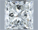 Natural Diamond 1.02 Carats, Princess with  Cut, I Color, VS1 Clarity and Certified by IGI