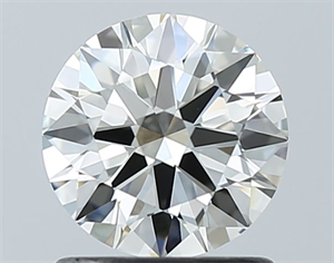 Foto Diamante Natural 1.01 quilates, Redondo , Color J, claridad VS1 y certificado GIA de