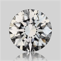 Natural Diamond 0.50 Carats, Round with Very Good Cut, I Color, VVS1 Clarity and Certified by GIA