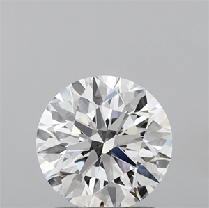 Picture of Lab Grown Diamond 1.37 Carats, Round with Ideal Cut, D Color, VVS2 Clarity and Certified by IGI