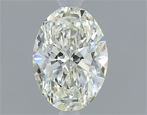 Picture of Natural Diamond 0.50 Carats, Oval with  Cut, K Color, VVS2 Clarity and Certified by GIA