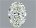 Diamante Natural 0.50 quilates, Ovalado , Color K, claridad VVS2 y certificado GIA