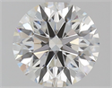 Diamante Natural 1.11 quilates, Redondo , Color F, claridad VVS2 y certificado GIA