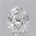 Diamante Natural 0.91 quilates, Ovalado , Color G, claridad VVS1 y certificado GIA