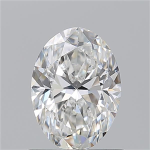Picture of Natural Diamond 0.91 Carats, Oval with  Cut, G Color, VVS1 Clarity and Certified by GIA