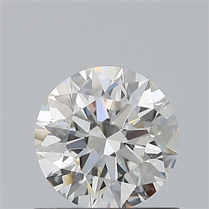 Picture of Natural Diamond 0.70 Carats, Round with Excellent Cut, I Color, VS2 Clarity and Certified by GIA