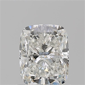 Foto Diamante Natural 0.90 quilates, Del cojín , Color H, claridad SI1 y certificado GIA de