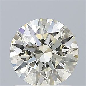 Picture of Natural Diamond 0.92 Carats, Round with Excellent Cut, K Color, VS2 Clarity and Certified by IGI