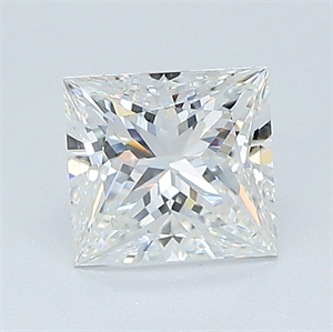 Foto Diamante Natural 1.14 quilates, Princesa , Color G, claridad VS1 y certificado GIA de