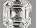Natural Diamond 1.70 Carats, Asscher with  Cut, I Color, VVS2 Clarity and Certified by GIA