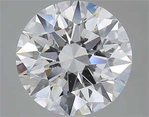 Picture of Natural Diamond 4.73 Carats, Round with Excellent Cut, D Color, SI1 Clarity and Certified by GIA