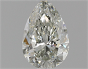 Natural Diamond 0.80 Carats, Pear with  Cut, H Color, SI1 Clarity and Certified by GIA