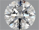 Diamante Natural 0.90 quilates, Redondo , Color E, claridad SI1 y certificado GIA