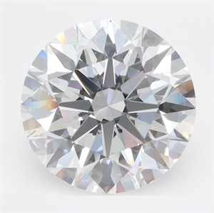 Picture of Lab Grown Diamond 5.04 Carats, Round with Ideal Cut, D Color, VVS1 Clarity and Certified by IGI