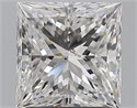 Diamante Natural 1.51 quilates, Princesa , Color D, claridad SI2 y certificado GIA
