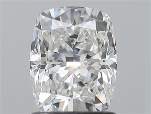 Foto Diamante Natural 1.21 quilates, Del cojín , Color F, claridad VVS2 y certificado GIA de