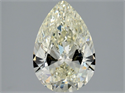 Diamante Natural 1.70 quilates, De pera , Color K, claridad SI1 y certificado HRD