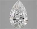 Diamante Natural 3.01 quilates, De pera , Color D, claridad SI1 y certificado GIA