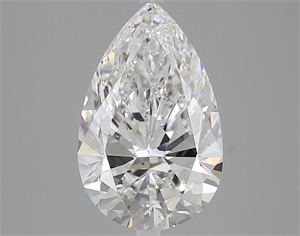 Foto Diamante Natural 3.01 quilates, De pera , Color D, claridad SI1 y certificado GIA de