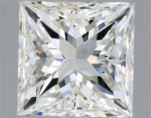 Picture of Natural Diamond 2.01 Carats, Princess with  Cut, I Color, VS1 Clarity and Certified by GIA
