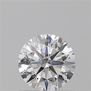 Picture of Natural Diamond 0.71 Carats, Round with Excellent Cut, D Color, SI2 Clarity and Certified by GIA