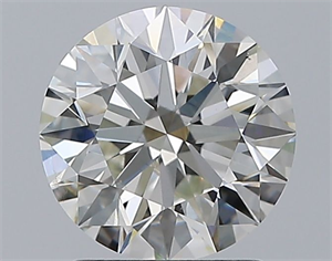 Picture of Natural Diamond 1.90 Carats, Round with Excellent Cut, G Color, SI1 Clarity and Certified by GIA