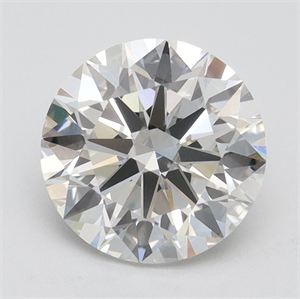 Picture of Lab Grown Diamond 2.33 Carats, Round with Excellent Cut, G Color, VS1 Clarity and Certified by IGI