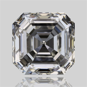 Foto Diamante Natural 1.01 quilates, Asscher , Color I, claridad VS2 y certificado GIA de