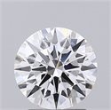 Lab Grown Diamond 1.57 Carats, Round with Ideal Cut, D Color, VS1 Clarity and Certified by IGI