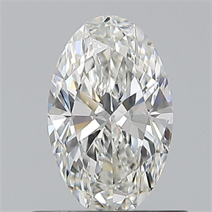 Picture of Natural Diamond 0.60 Carats, Oval with  Cut, G Color, VS2 Clarity and Certified by GIA