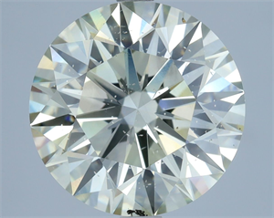 Foto Diamante Natural 4.01 quilates, Redondo , Color M, claridad SI2 y certificado GIA de