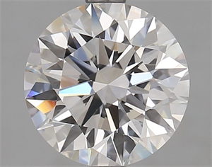 Picture of Lab Grown Diamond 2.60 Carats, Round with Ideal Cut, E Color, VVS1 Clarity and Certified by IGI