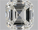 Natural Diamond 1.50 Carats, Asscher with  Cut, J Color, VS1 Clarity and Certified by GIA