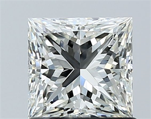 Foto Diamante Natural 1.03 quilates, Princesa , Color H, claridad VVS1 y certificado IGI de