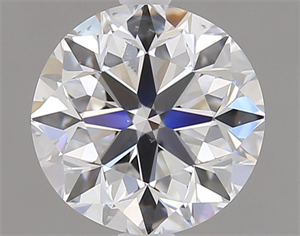 Picture of Natural Diamond 1.00 Carats, Round with Very Good Cut, E Color, SI1 Clarity and Certified by GIA