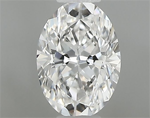 Picture of Natural Diamond 0.30 Carats, Oval with  Cut, G Color, VVS1 Clarity and Certified by GIA