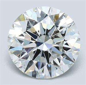 Foto Diamante Natural 2.30 quilates, Redondo , Color I, claridad SI1 y certificado GIA de