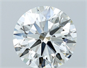 Diamante Natural 1.40 quilates, Redondo , Color I, claridad IF y certificado GIA