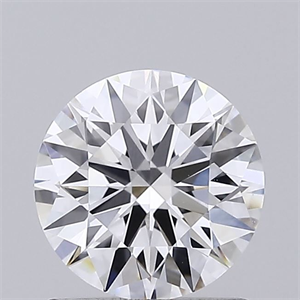 Picture of Lab Grown Diamond 1.11 Carats, Round with Ideal Cut, D Color, VVS2 Clarity and Certified by IGI