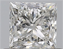 Diamante Natural 0.51 quilates, Princesa , Color H, claridad VVS1 y certificado GIA