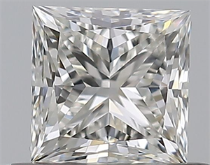 Foto Diamante Natural 0.51 quilates, Princesa , Color H, claridad VVS1 y certificado GIA de
