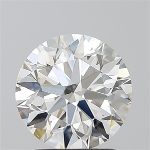 Picture of Natural Diamond 2.03 Carats, Round with Excellent Cut, F Color, SI1 Clarity and Certified by GIA