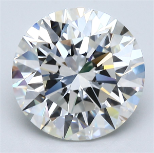 Picture of Natural Diamond 5.01 Carats, Round with Excellent Cut, H Color, VS1 Clarity and Certified by GIA