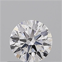 Diamante Natural 0.50 quilates, Redondo , Color D, claridad VS1 y certificado GIA