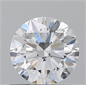 Natural Diamond 0.80 Carats, Round with Excellent Cut, E Color, VS2 Clarity and Certified by GIA