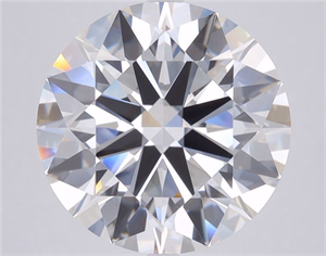 Picture of Lab Grown Diamond 6.01 Carats, Round with Excellent Cut, D Color, VS1 Clarity and Certified by IGI