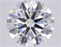 Lab Grown Diamond 6.01 Carats, Round with Excellent Cut, D Color, VS1 Clarity and Certified by IGI