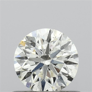Foto Diamante Natural 0.50 quilates, Redondo , Color L, claridad I1 y certificado GIA de