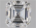 Natural Diamond 1.20 Carats, Asscher with  Cut, D Color, VS1 Clarity and Certified by GIA