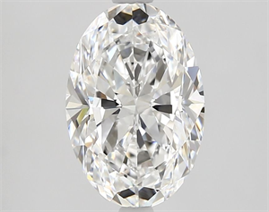 Picture of Natural Diamond 2.20 Carats, Oval with  Cut, D Color, VS1 Clarity and Certified by GIA